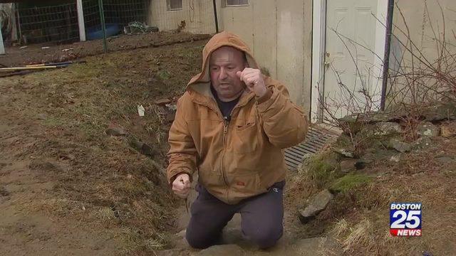 Rutland ma man relives backyard battle with 'monster coyote 1 Rutland man fights off coyote in his bac 0 11418479 ver1.0 640 360