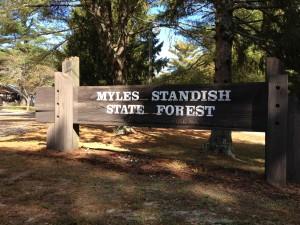 MILES STANDISH STATE FOREST –East Head Reservoir Trail. 7