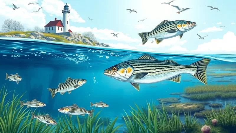 The Complete Guide to the Striper Bass Life Cycle in Massachusetts 1 striper bass