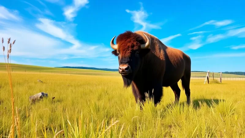 The Extirpation of Bison (Bos bison) from Massachusetts: A Historical and Ecological Perspective 1 The Extirpation of Bison (Bos bison) from Massachusetts: A Historical and Ecological Perspective 1