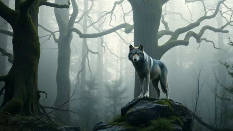 Gray Wolf (Canis lupus): Extirpation from Massachusetts 1 Gray Wolf (Canis lupus): Extirpation from Massachusetts 1